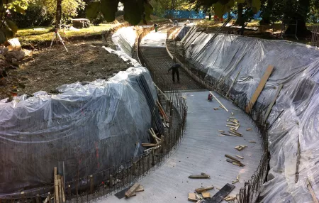 MIDarchitecture - La nouvelle rampe des Conservatoires et Jardin Botanique - Genève